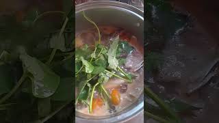 Sinigang na isda sa kamatis filipino foodshortfeeds satisfyingvideo filipinofood [upl. by Enaoj782]