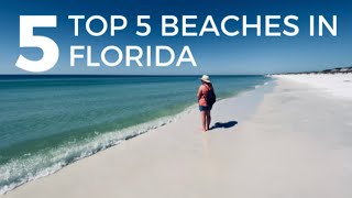 TOP 5 BEACHES in FLORIDA with a CAMPGROUND  Top Florida Beaches  Beach Camping [upl. by Adeuga]