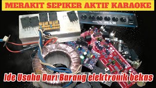 Ide usaha merakit sepiker aktif power SOCL 506 [upl. by Najed]