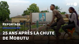 RD Congo 25 ans après la chute de Mobutu des ruines et de la nostalgie  AFP [upl. by Akirdna]