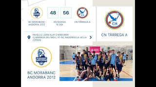 BC MORABANC ANDORRA 2012 vs CN TÀRREGA A [upl. by Otnas108]