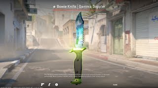 CS2 Source 2 Bowie Knife Gamma Doppler Phase 4 [upl. by Felise62]