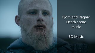 Vikings  Bjorn and Ragnar death song 8D Audio  Snake Pit Poetry  Einar Selvik [upl. by Haidabo45]