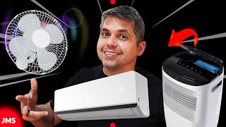 QUANTO GASTA CADA UM Ventilador Climatizador ou ArCondicionado [upl. by Ahsyek857]