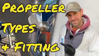 Boat Propeller Essential Info and how to fit a Darglow Featherstream on a Contessa Sailing Yacht [upl. by Vivyanne]