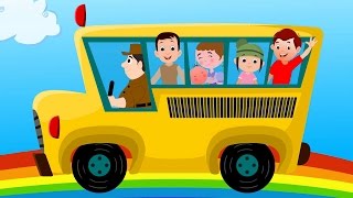 The wheels on the bus  nursery rhymes  kids songs  baby rhymes [upl. by Berga]