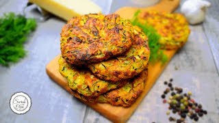 Baked Zucchini Cheese Fritters [upl. by Creight778]