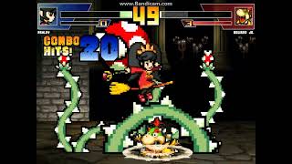 MUGEN battle 4416 Ashley vs Bowser Jr [upl. by High]