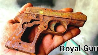 Rusty Restoration pistol  PART 1 [upl. by Rosaleen]