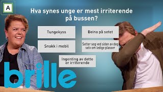 Brille  Hva synes unge er mest irriterende på bussen  discovery Norge [upl. by Airotnes]