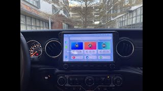 Dasaita New Release G12  Jeep Wrangler 20182022  102inch Head Unit [upl. by Cristal450]