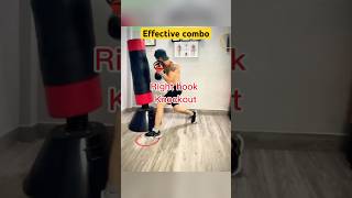 Feint Right hook combo boxing boxingtraining boxingtechnique boxingworkout boxingdrill ufc [upl. by Lise]