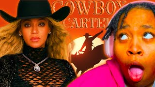 My Cowboy Carter TRACKLIST Reaction [upl. by Attelrac590]