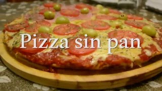 Pizza con base de pollo [upl. by Kelvin]