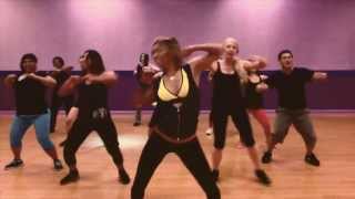 Angies Zumba Choreography for quotBooty Wurk One Cheek at a Timequot by Tpain [upl. by Anestassia]