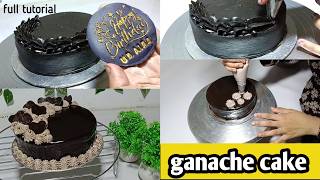 Chocolate ganache cake tutorial  ganache cake like a pro foreverbakers1998 [upl. by Yerhpmuh]