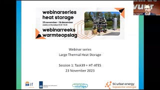 Webinar series Heat Storage  Part 1 High temperature aquifer thermal energy storage HTATES [upl. by Wauters]