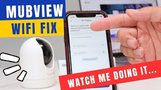 Mubview camera not connecting to WiFi [upl. by Mlawsky]