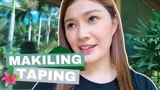 MAKILING Taping Vlog [upl. by Elyse556]