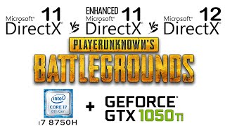 DirectX 11 vs DirectX 11 enhanced vs DirectX 12 in PUBG Battlegrounds  DX 11 vs DX 12 [upl. by Vincenty]