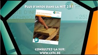 Lisolation thermique des toitures inclinées  NIT 251 [upl. by Aenitsirhc]