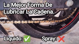 La Mejor Lubricada Para La Cadena NickRider [upl. by Ahseniuq608]