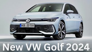 New VW Golf  2024 Volkswagen Facelift [upl. by Ziladnerb]