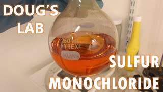 Sulfur Monochloride Disulfur Dichloride [upl. by Wolfram]