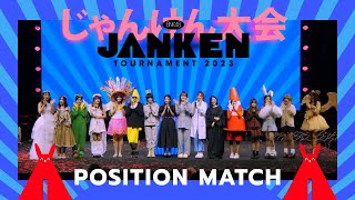 「Position Match」from BNK48 Janken Tournament 2023  BNK48 amp CGM48 [upl. by Tailor]