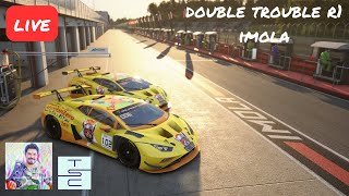 ACC Live  TSC Double Trouble Race 1 IMOLA [upl. by Downs]