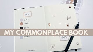 Setting Up My Commonplace Book  Create a Learning Notebook [upl. by Jahdal]