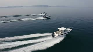 Buccaneer Exess 685 HT Ft Mercury 250hp [upl. by Ayikan955]