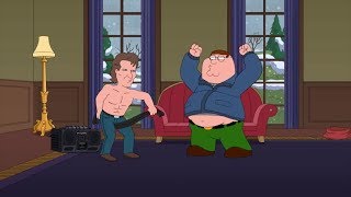 Peter Dances With Imaginary Patrick Swayze  Family Guy [upl. by Irama]