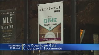 Dine Downtown Events Underway In Sacramento [upl. by Neau776]