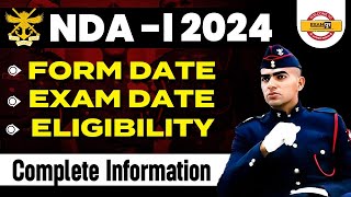 NDA 1 2024  FORM DATE  EXAM DATE  ELIGIBILITY COMPLETE INFORMATION EXAMPUR DEFENCE WARRIORS [upl. by Lorien]