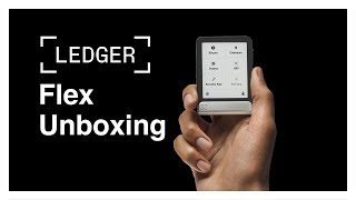 Ledger Flex Unboxing 🔐✅ [upl. by Inahc]