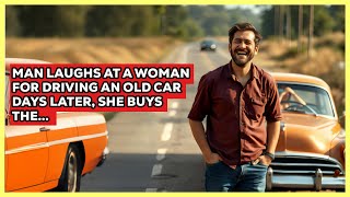 Man Laughs at a Woman for Driving an Old Car – Days Later She Buys the [upl. by Airotciv]