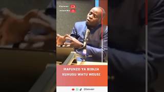 MAFUNZO YA BIBLIA KUHUSU WATU WEUSI biblia quran mawaidha [upl. by Atelra]