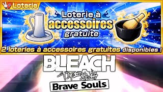 IL ME MANQUE 2 ITEMS  INVOCATION LOTERIE ACCESSOIRES GRATUITE BLEACH BRAVE SOULS [upl. by Nodnal349]