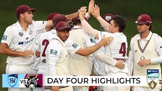 Henriques bad light deny Queensland victory  Sheffield Shield 202223 [upl. by Sidoney]