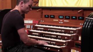 Cameron Carpenter Demonstrates MampO Opus 4  Pt 1 Orchestral [upl. by Cony]