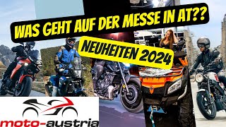 Moto Austria 2024  Neuheiten auf der Messe Wels [upl. by Ellirpa]