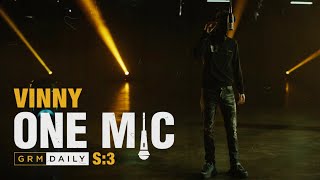 Vinny  One Mic Freestyle  GRM Daily [upl. by Charo]