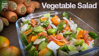 Vegetable Salad  Veg Salad Recipe Weight Loss Recipes Easy Recipe [upl. by Dougherty]