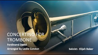 Concertino for Trombone  Ferdinand David Trombone Solo [upl. by Friedberg]