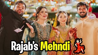 Rajab Aur Emaan Ki Grand Mehndi 😍  Dance Kar Kar Ke Pagal Ho Gaye 😂 [upl. by Khanna821]