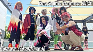 KNY Truth or Dare  Demon Slayer Cosplay Panel  Sac Anime Summer 2023 [upl. by Htebi960]