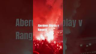 Aberdeen Display v Rangers 🧨 aberdeenfc scottishfootball shorts pyro rangers [upl. by Landon688]