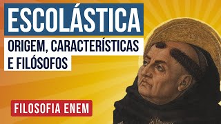 ESCOLÁSTICA origem características e filósofos  Filosofia para o Enem  Ernani Júnior da Silva [upl. by Atok9]