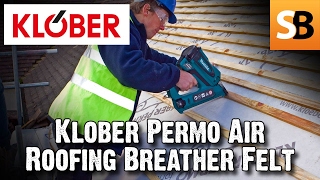 Klober Permo Air Breather Roofing Membrane [upl. by Goldberg]